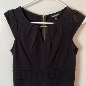 Express Size 2 Mini Black Dress